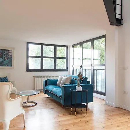 Panoramic Terrace Loft Near Park Apartamento Milán